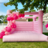 13x13ft Pink Bounce House for Wedding (1)