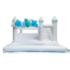 15x13ft White Bounce House Combo with Slide and Large Pool WetDry (3)