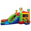 Main View of Circus Bounce House Combo