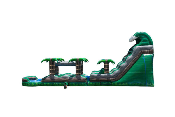 Side View of Emerald Tsunami Water Slide (2)