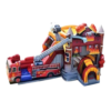 bird view of fire truck bouonce combo slide