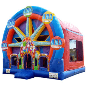 18ft Bounce Castle with Ferris Wheel Theme