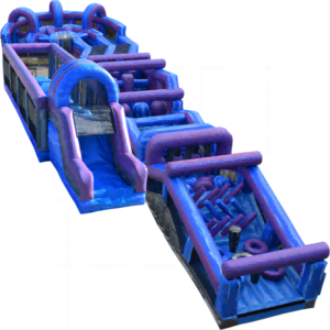 Main View of Purple Theme Obstacle Course