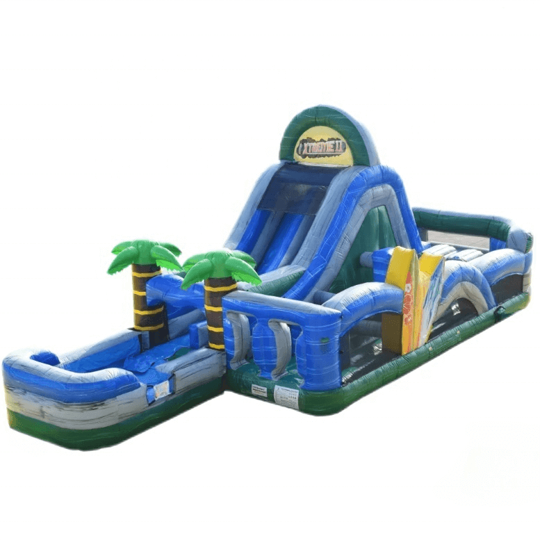 Tropical Water Obstacle Course