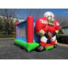 side view of american footaball bounce house 02