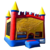 back view of Multi-Color Bounce Castle