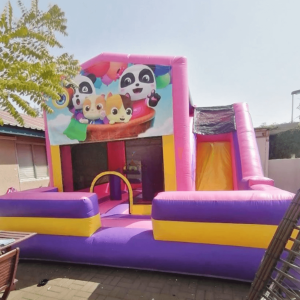 Rainbow Bounce House Combo