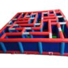 28x28ft Red Blue Inflatable Maze