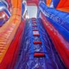 close up view of inflatable obstacle course